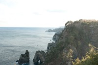 岩手県田野畑村の自然景勝地　北山崎
