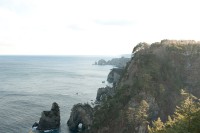 岩手県田野畑村の自然景勝地　北山崎