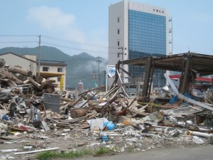 2011年6月の岩手県釜石市。筆者がはじめて震災無料法律相談で訪れた被災地。