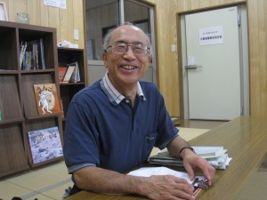 「明るく元気になる組合員や家族が増えてきた」と 笑顔を見せる佐藤理事長